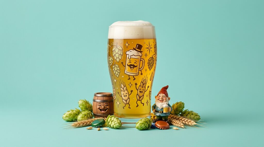 Beer Puns: Hoppy, Hilarious & Absolutely Brew-tiful