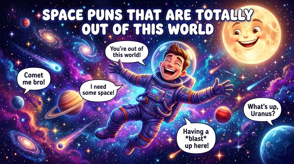 🚀 200+ Space Puns That Are Totally Out of This World (No Telescope Required)