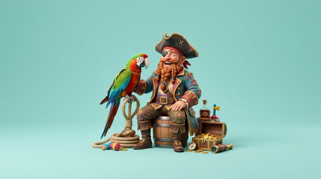 Pirate Jokes About Parrots & Polly 🦜