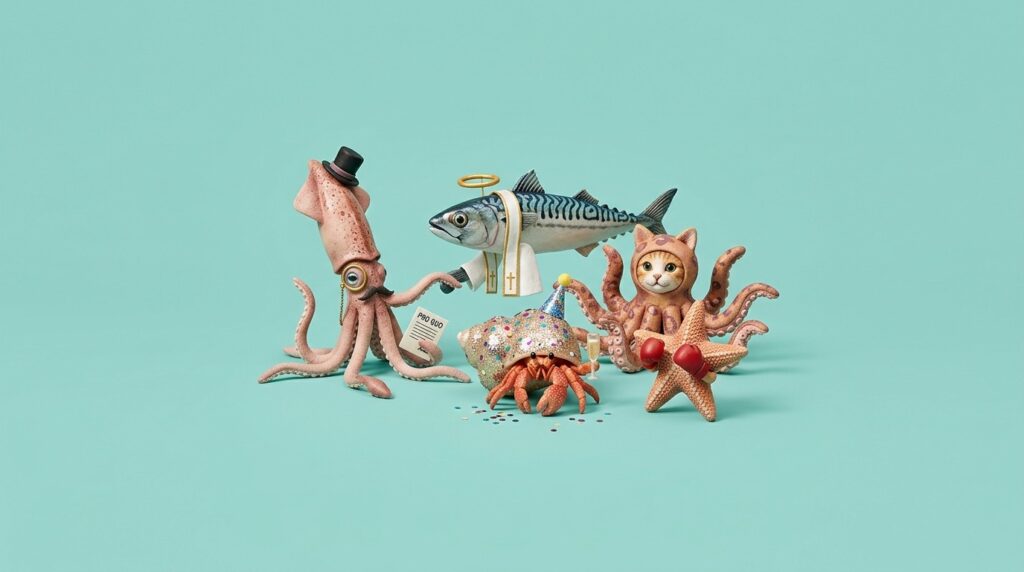 Sea Creature Puns 🦑