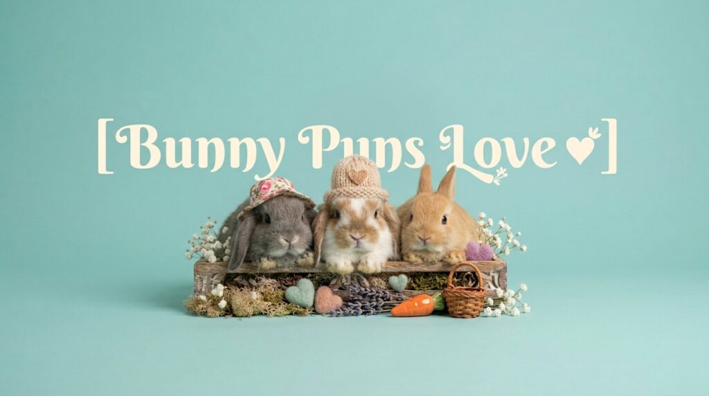 Bunny Puns Love ❤️