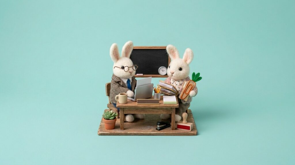 Office & Work Bunny Puns 🖇️