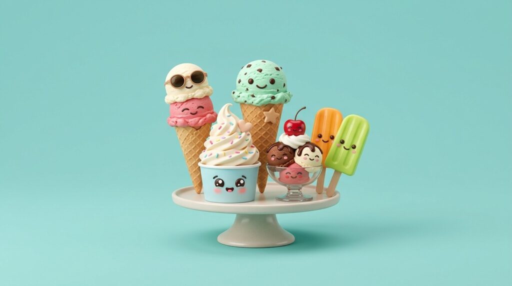 Cute Ice Cream One Liners 🥰