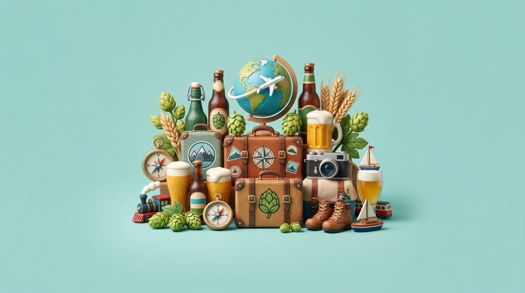 ✈️ Beer Puns for Tourists & Travelers