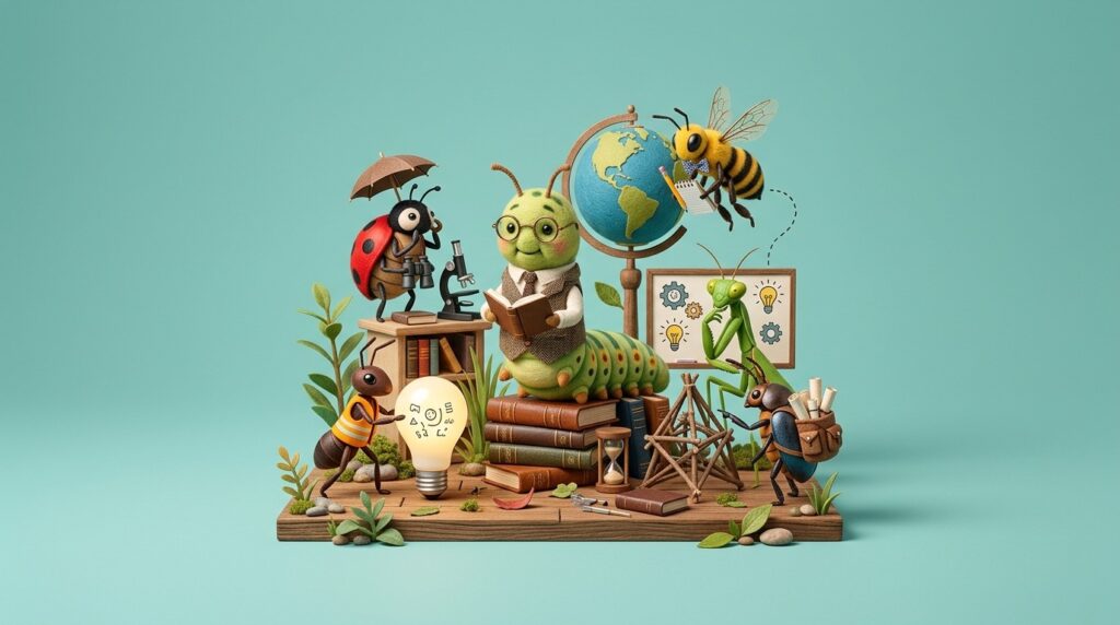 Clever Bug Puns for Smart Conversations 🧠🐜