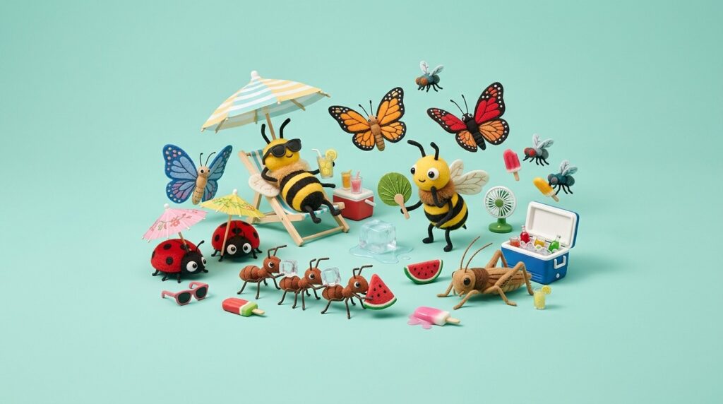 Summer Bug Puns for Hot Days ☀️🦟