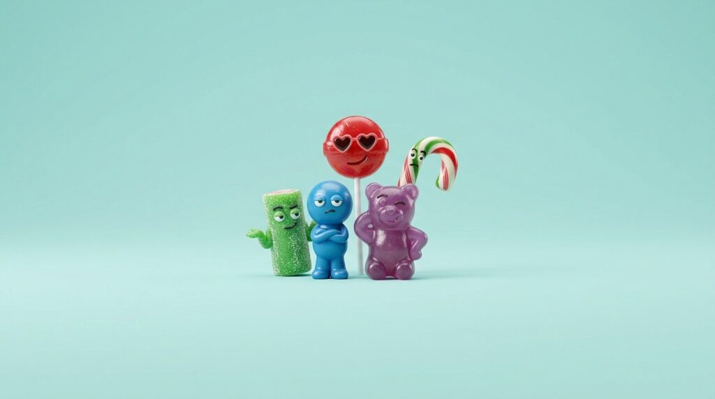 Sass & Attitude Candy Puns 😏🍬