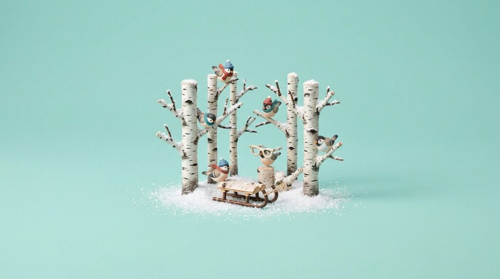 Birch Tree Puns Crisp as Fresh Snow