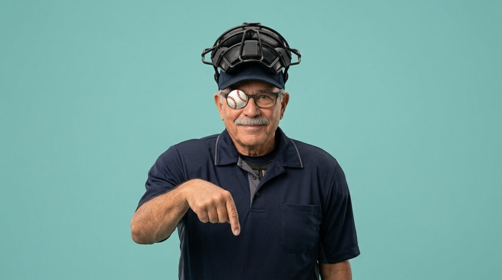 😲 Baseball Umpire Puns — He Saw the Strike Before You Did